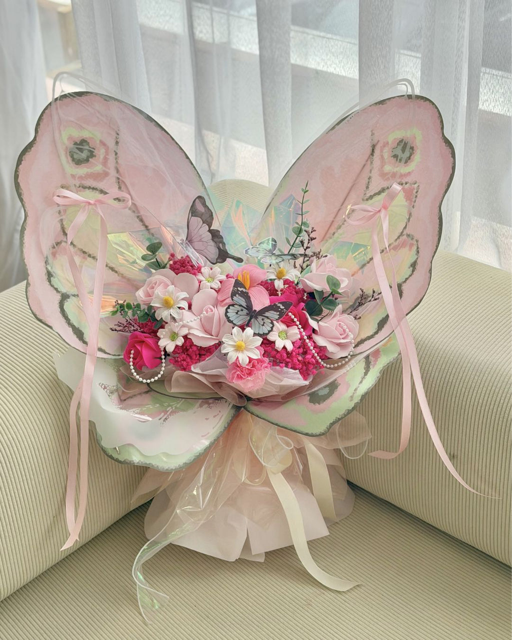 Butterfly Kiss (Soap Flowers)