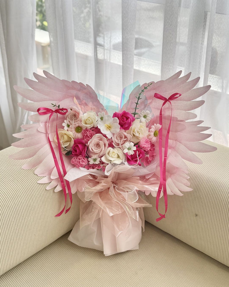 Angel Pinky (Soap Flowers)