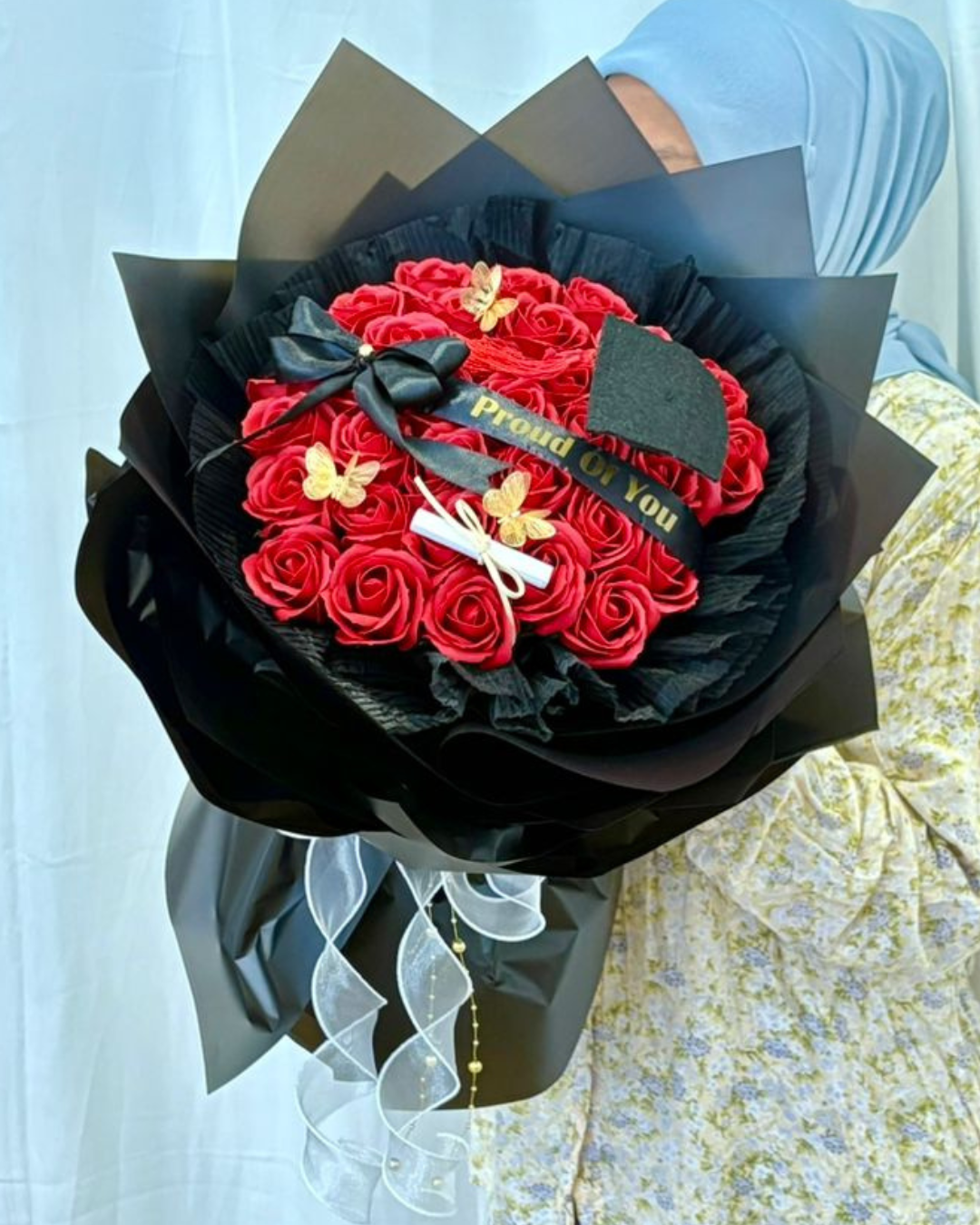 Rinai Red (Soap Flowers)