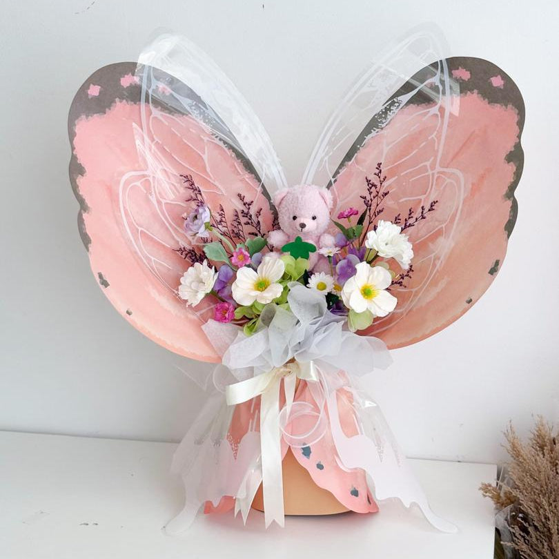 Lira Butterfly (Artificial Flowers)